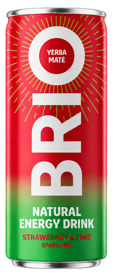 Canette BRIO Fraise et Citron vert