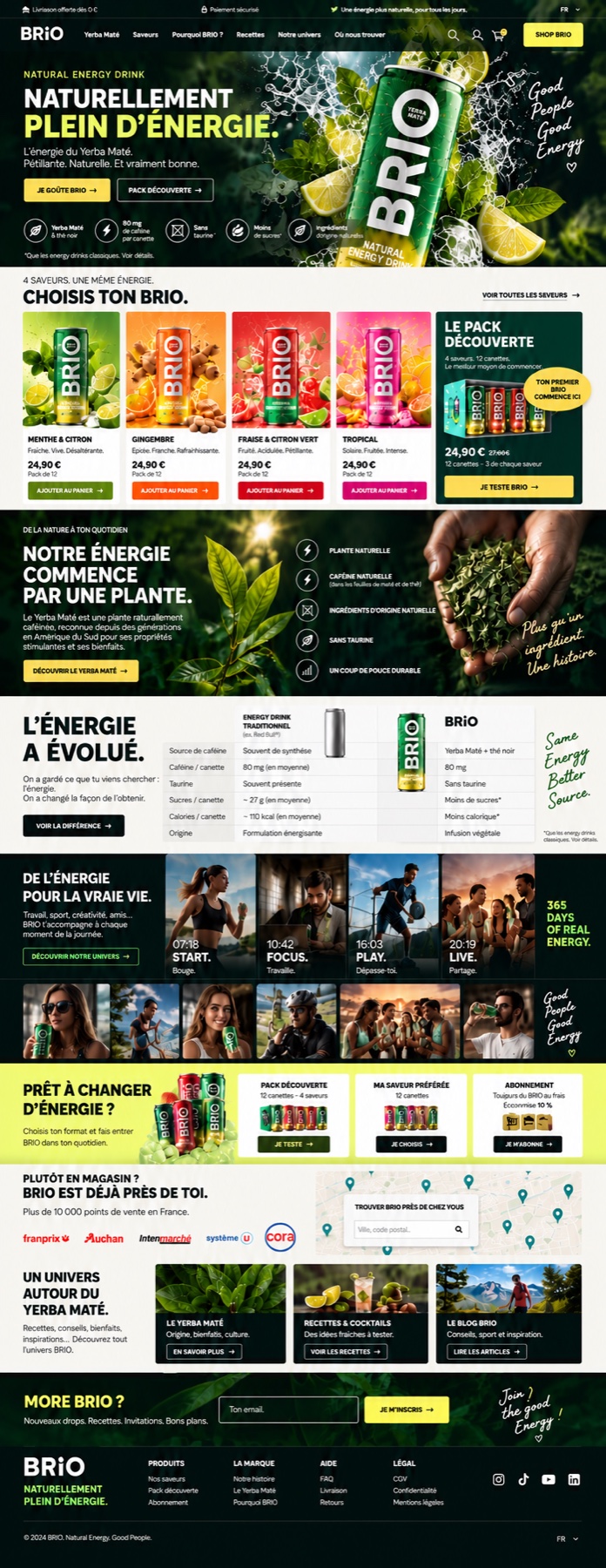 Site BRIO, point de contact mesurable dans un parcours de marque
