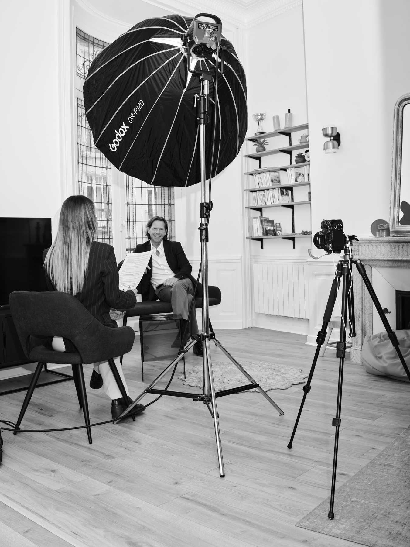 Plateau de photographie du projet Aude Lambert