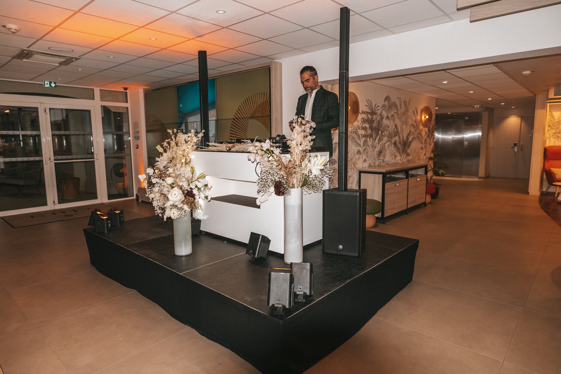 Scène de l’inauguration du Novotel Montpellier